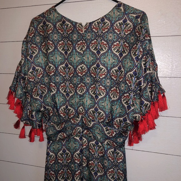 Anthropologie Sachin and Babi Tasseled Dress F - Picture 7 of 7